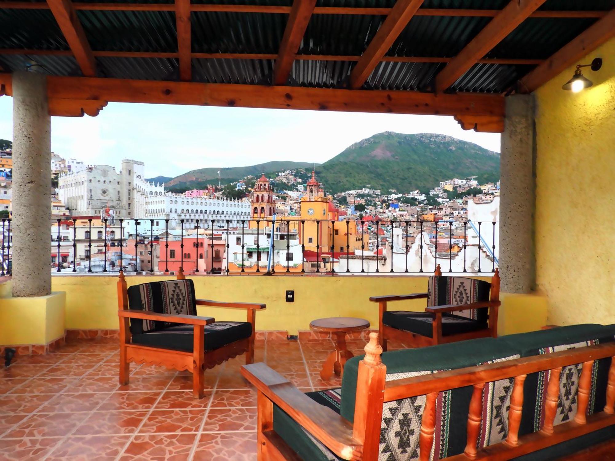 Plaza San Cayetano Panoramic House Hotel Guanajuato Exterior photo
